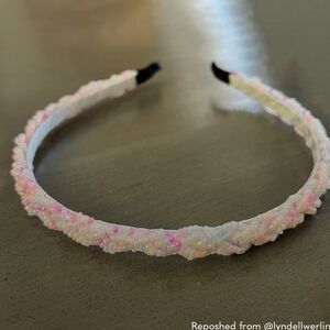 1/$5 or 3/$5 NWOT Pink Purple Pastel Adddorned Braid Weave Bead Headband 1/2"